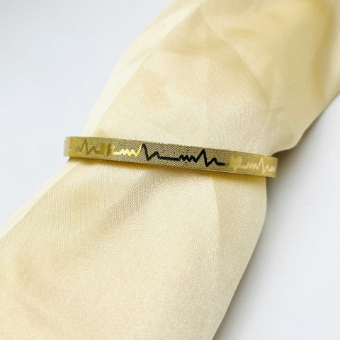 Adjustable Premium Heartbeat-Engraved Adjustable Cartier-Inspired Gold Bracelets | Best Quality Artificial Bracelet For Girls &amp; Women | Bracelet For Every Occasion | Elegant Design ✨