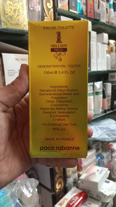 1 MILLION PRIVE by Paco Rabanne Eau de Parfum Spray for Men – 100ml