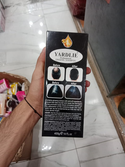 Ginseng Yardlie Shampoo For Hair Volumizing, Shining, Strengthening &amp; Dandruff Treatment 400g