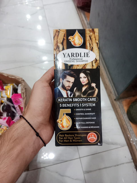 Ginseng Yardlie Shampoo For Hair Volumizing, Shining, Strengthening &amp; Dandruff Treatment 400g