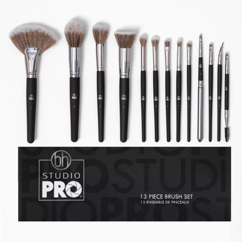 13 Pcs B.H Cosmetics Studio Pro Brush Set Beautiful essential makeup brushes
