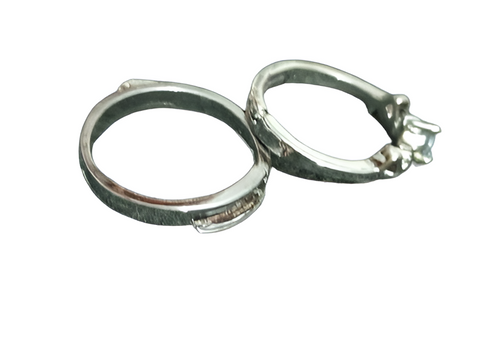 1 Pair of Couple ring for engagement and friendship gift | Stainless steel ring