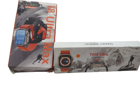 (Pack of deal ) i8 ultra max &amp; t800 ultra  Smart Watch (random color)