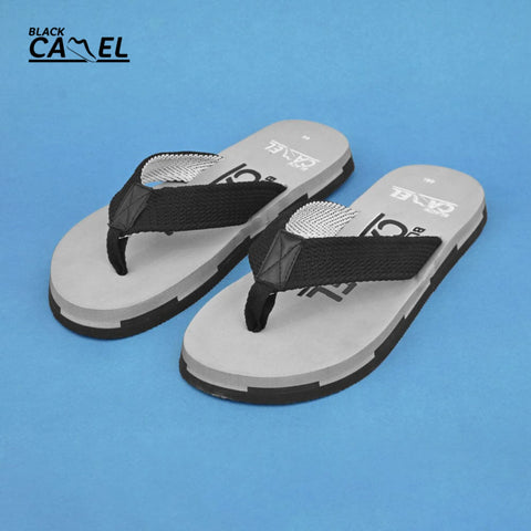 Black Camel Casual Slippers (Strider - 40-44)