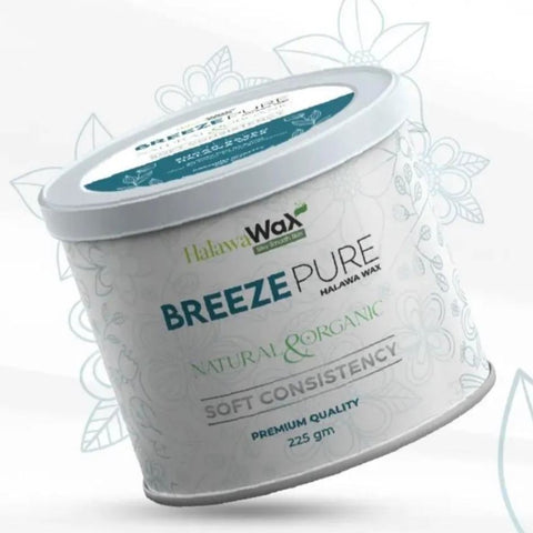Breeze Pure Organic Halawa Finger Wax | Hair Removal Wax | Best Quality Finger Wax - 225 gram