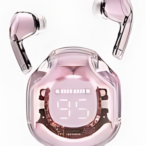 Air39 Wireless Earbuds | Bluetooth 5.3 | Clear Sound | Heavy Bass | Noise Reduction |  LED Display - Random Color