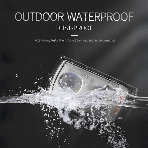 2 Lens Dolphin Projector LED Light for bikers and Cars (1 pc)