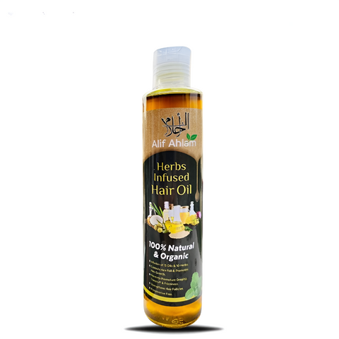 Alif Ahlam Herbs Infused Hair Oil – 200ml