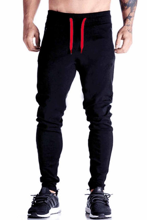 Black Gym Sleeveless Hood Tracksuit - Black Gym Sleeveless Hood Summer Tracksuit - Ready to Wear 2-Piece Set | Men's Sports &amp; Jogging Wear 