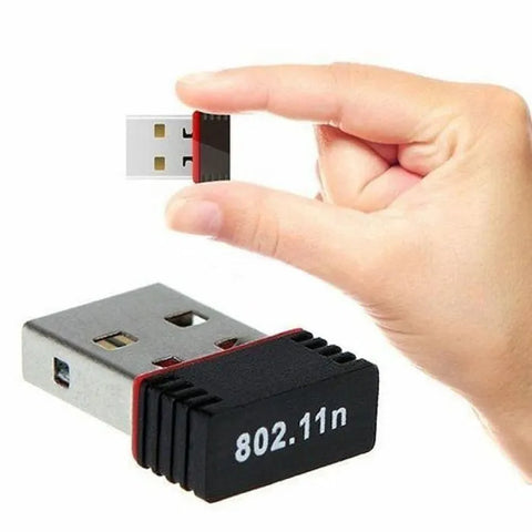 Alfa Mini USB WiFi Adapter | 300Mbps Wireless LAN Card for Computer &amp; Laptop | Best Wireless Adapter