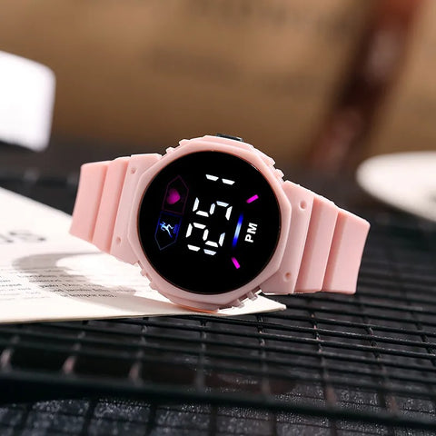 Electronic Watch Digital LED Display | Power-saving Multifunctional Precise Time | Casual Large Screen Sports Student Watch