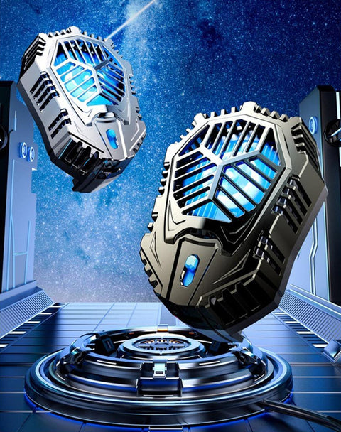 DS 01 Original Mobile Cooler Magnetic Phone Cooler Fan | Adjustable Cooling Fan Holder Heat Sink Cooling Artifact for All