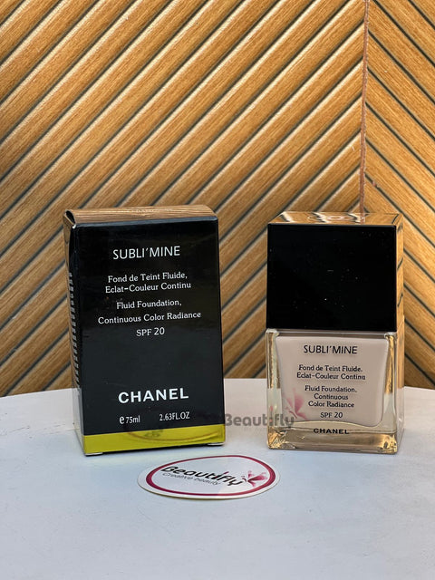 CHANEL SUBLI MINE Fluid Foundation For Smooth And Silky Skin