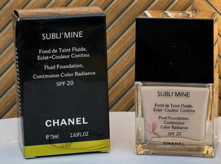 CHANEL SUBLI MINE Fluid Foundation For Smooth And Silky Skin