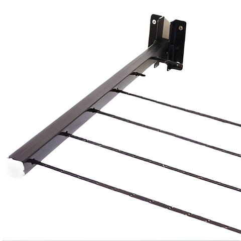 Cloth Drying Stand (24 Inches) with Free Rope Foldable Wall Mounted Heavy Duty Cloth Dryer for Laundry – Space Saver, Modern Hanger Stand