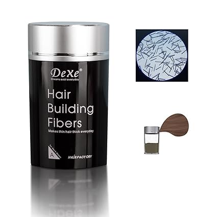 14 august deal pack of 2 - Black Hair Dexe Hair Building Fibers 22g &amp; Mushroom Led Night Light