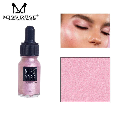 1 Piece Miss Rose High Beam Liquid Highlighter – Radiance in Every Drop! 10ml