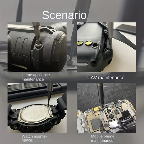 24 in 1 Precision Mini Magnetic Screwdriver Set, 24 in 1 Tool Kit, The Ultimate Electronic Repair Tool Kit for Phone, Tablet, Computer, Laptop, PC, Game Controller, Watch, Precision Screwdriver Set Magnetic