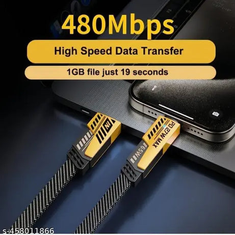 4-in-1 Multi USB Charging Cable – USB-C to USB-C, USB-C to Lightning, USB-A to USB-C, USB-A to Lightning | Fast PD Charger Cord for iPhone, iPad, Samsung, MacBook