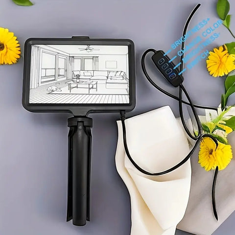 Glowing Art Photo Frame Desktop Decorative Lights, Painting Night Lights, Bedroom Lights | Artwork Table Lamp Gift