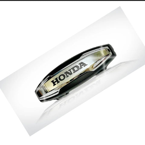 Front monogram for honda motorcycle universal with reflectors | Best Quality Monogram | Sleek and Elegent Design