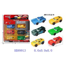 6-Piece Mini Metal Alloy Car Dinky Set – Durable Die-Cast Toy Vehicles for Kids, Compact Pull-Back Cars for Racing, Collecting &amp; Imaginative Play – Realistic Design, Perfect Gift