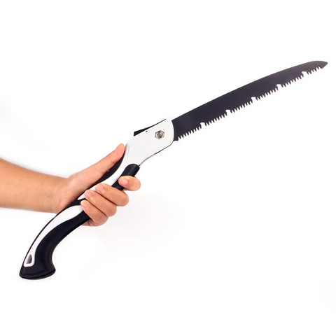 Foldable Saw Camping Tool Folding Hand Pruning Saw with Blades - Folding Saw Efficient Chip Removal Lock Design Pocket Pruning Saw for Bone Trees Wood Trimming Cutting ( Random Color )