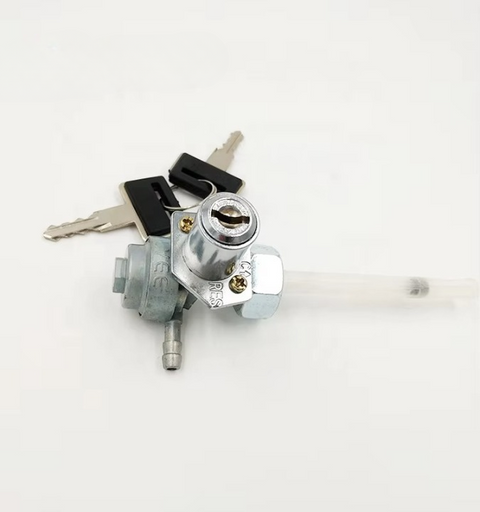 01 Fuel Tank Petrol Cork with 02 Key | Fuel Tank Lock For Honda 70 &amp; 125 and China Motorcycles - Without Box