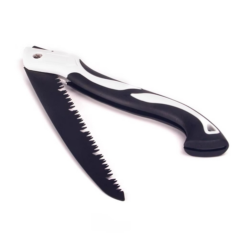 Foldable Saw Camping Tool Folding Hand Pruning Saw with Blades - Folding Saw Efficient Chip Removal Lock Design Pocket Pruning Saw for Bone Trees Wood Trimming Cutting ( Random Color )