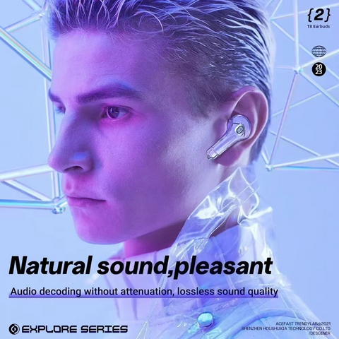 Air39 Wireless Earbuds | Bluetooth 5.3 | Clear Sound | Heavy Bass | Noise Reduction |  LED Display - Random Color