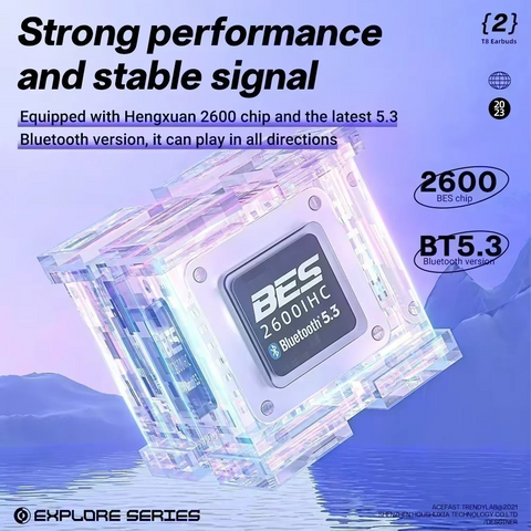 Air39 Wireless Earbuds | Bluetooth 5.3 | Clear Sound | Heavy Bass | Noise Reduction |  LED Display - Random Color