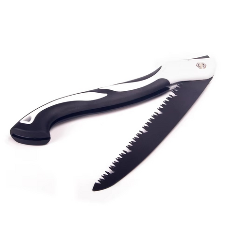 Foldable Saw Camping Tool Folding Hand Pruning Saw with Blades - Folding Saw Efficient Chip Removal Lock Design Pocket Pruning Saw for Bone Trees Wood Trimming Cutting ( Random Color )