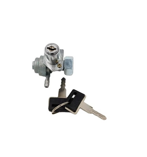01 Fuel Tank Petrol Cork with 02 Key | Fuel Tank Lock For Honda 70 &amp; 125 and China Motorcycles - Without Box