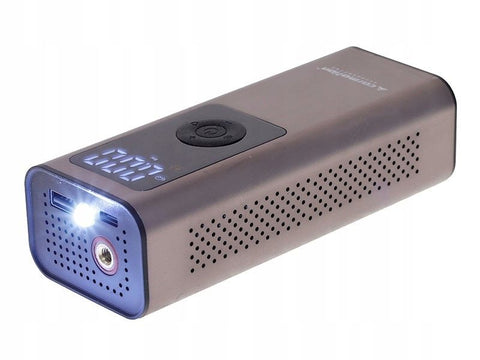 Air Compressor – Wireless Electric Air Pump for Car &amp; Bike Tires | 150 PSI / 10 BAR Portable Compressor with 2000mAh Battery ( Black )