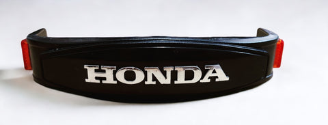 Front monogram for honda motorcycle universal with reflectors | Best Quality Monogram | Sleek and Elegent Design