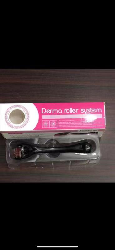 Derma Roller (0.5 size only) Titanium Micro Needles for Beard Growth and Hair Loss 0.5mm Smoothen Skin &amp; Reduce Fine Lines Face roller best