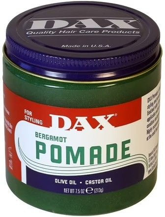 DAX Pomade Hair Wax – 7.5 oz (213g) | Strong Hold &amp; High Shine Styling Wax Without Box