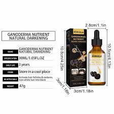 Anti-Greying Hair spray , Drakkar spray  for Hair, Organic Ganoderma, Inverted Essence for Grey Hair, Darkens Your Hair Naturally Without Damaging (30ML)
