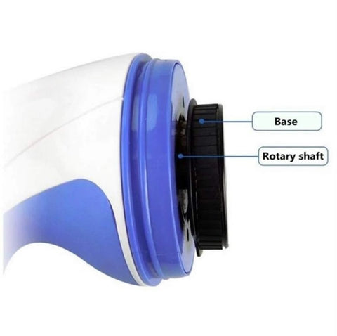 4 in 1 Relax &amp; Spin Tone Vibration Electric Massager | Electronic Relax &amp; Spin Body Massager With Different Heads ( Random Color )