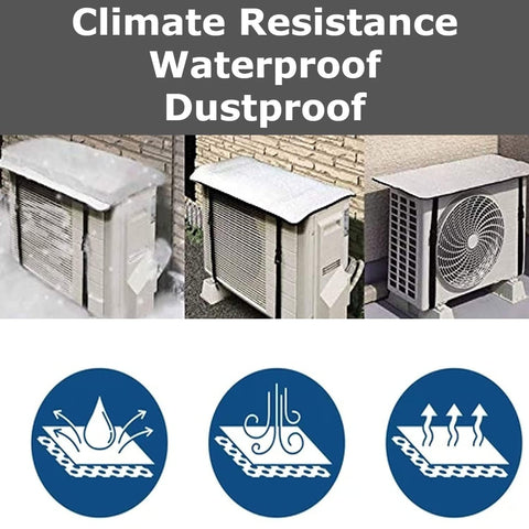 Ac Outdoor Unit Protector Heat Insulation Sunlight Shade Protector from Dust &amp; Rain - AC Cover - Ac Outer Cover - Air Conditioner Cover - 36×16