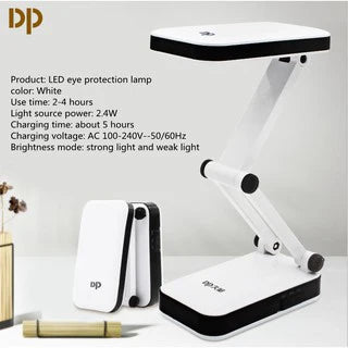DP Led Light Rechargeable and Fashionable Folding Design SMD LED Desk Lamp Led Dual Purpose