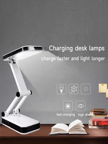 DP Led Light Rechargeable and Fashionable Folding Design SMD LED Desk Lamp Led Dual Purpose