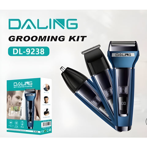 Daling 3 in 1 Multi-Function Purpose Intelligent Anti-Hairpin System Portable(DL-9238)