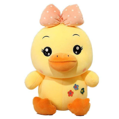 Baby Chick Duck Sun Flower Plush Soft Stuff Toy - 25cm