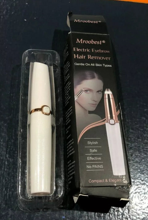 (NW000352) Mroobest Electric Eyebrow Hair Remover Gentle on all Skin Stylish No Pain