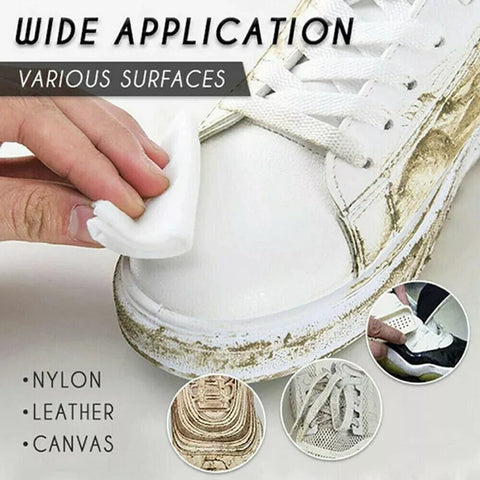 Disposable Shoe Cleaning Wipes | Quick Shine Clean Wet Wipes (80 wipes in 1 packet)