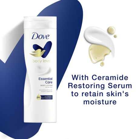 Dove Body Love Essential Care Nourishing Body Lotion for Dry Skin