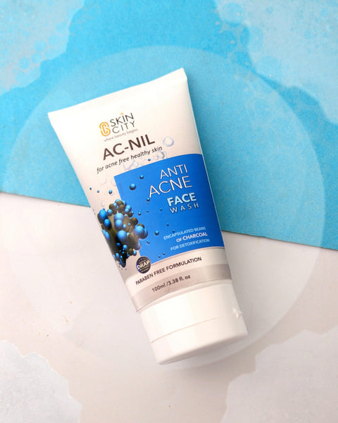 AC-NIL Anti Acne Face Wash by Skin City Achieve Clear, Healthy Skin with Anti Acne Face Wash